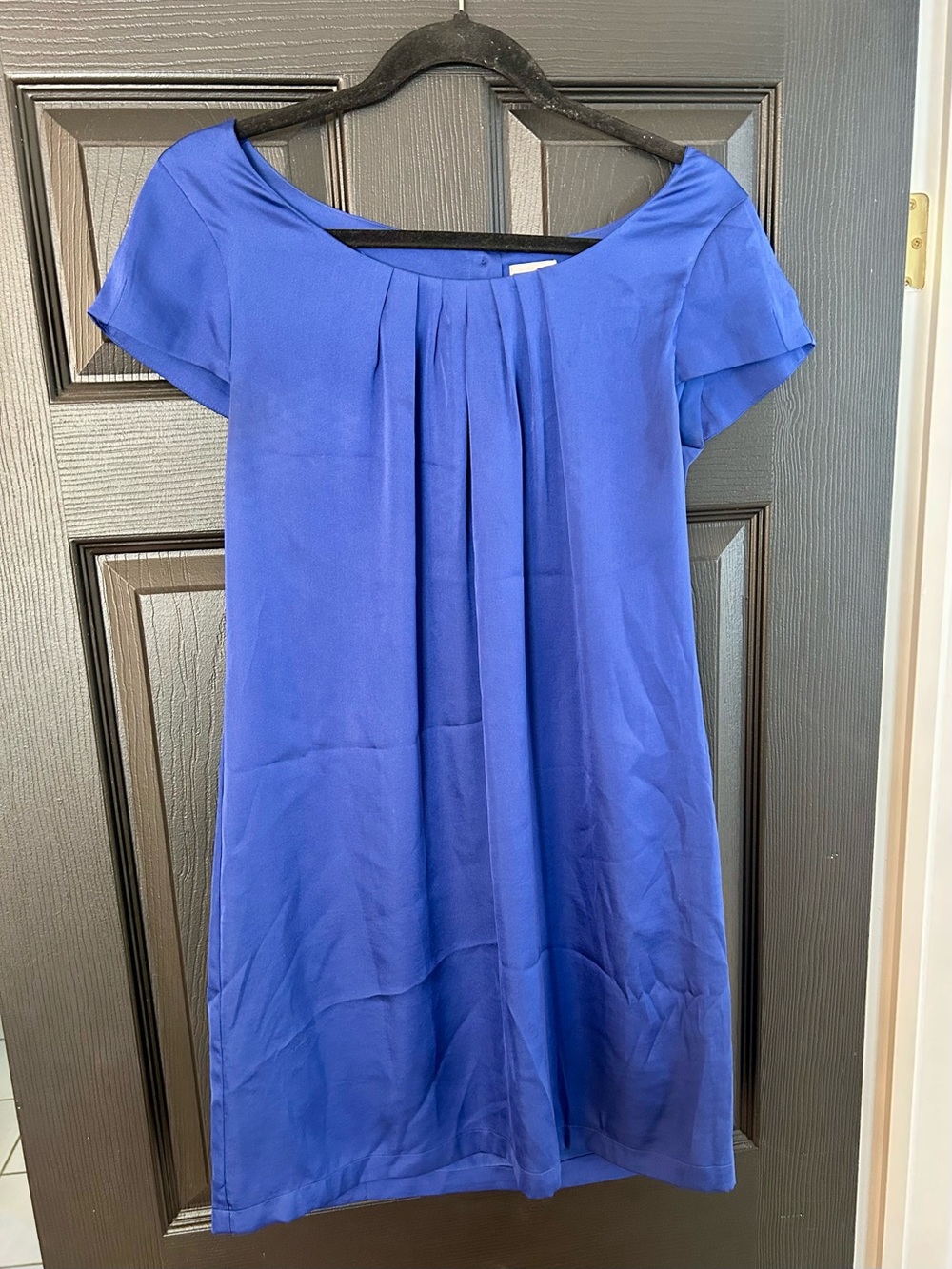 H&M Royal Blue Pleated Dress